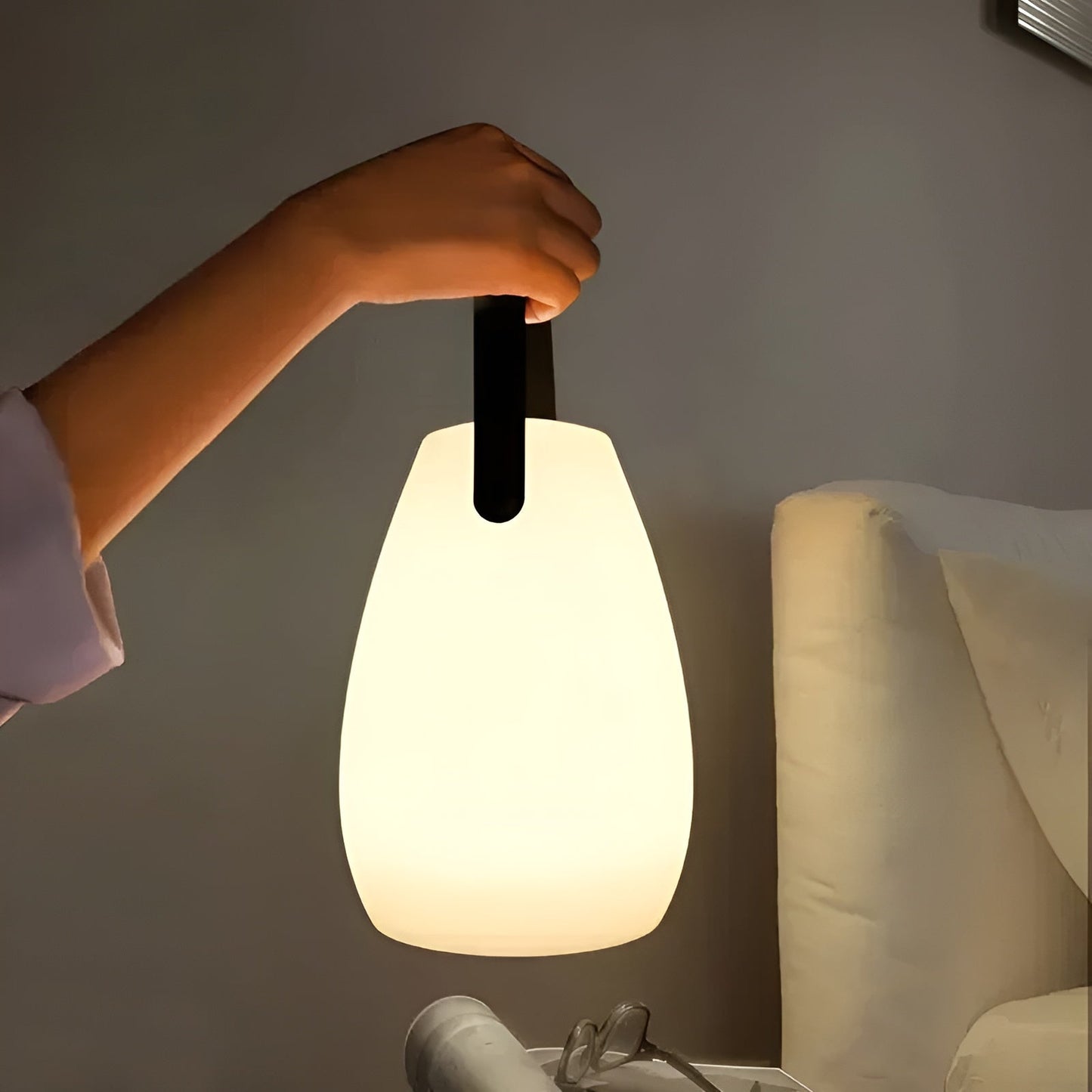 Le quattro forme disponibili della lampada senza fili