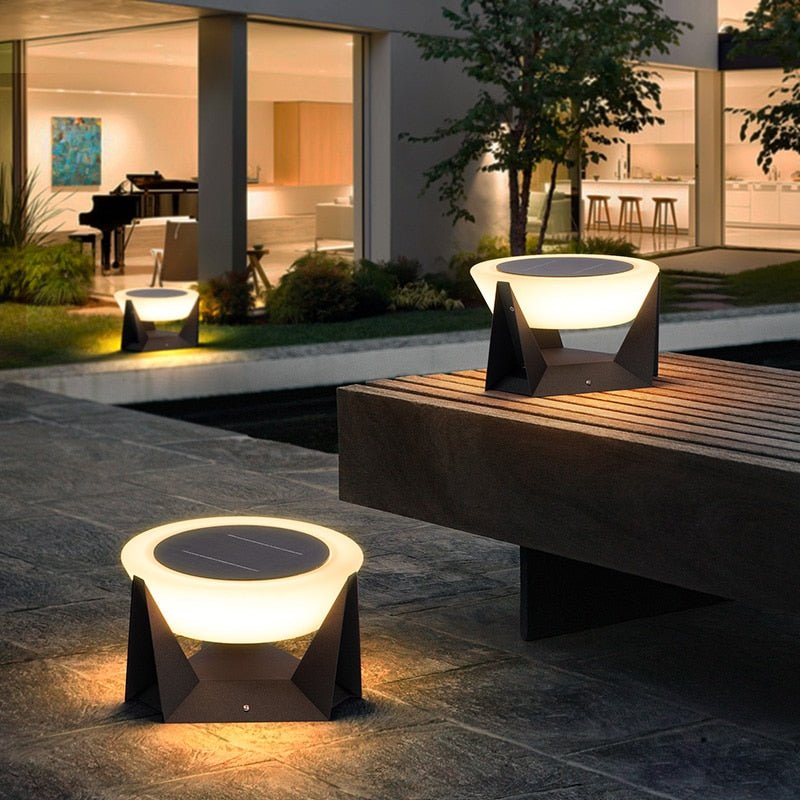 Lampada solare da giardino LED impermeabile IP65